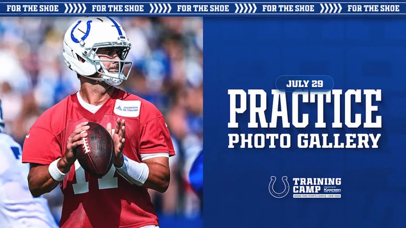 2026 Colts Training Camp Day 2: Practice Photos | Photo Gallery