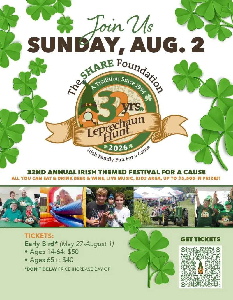 Share Foundation Leprechaun Hunt!