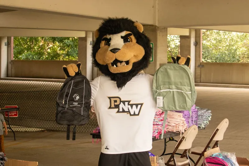 Purdue University Northwest supports families' back-to-school needs through school-supply giveaways