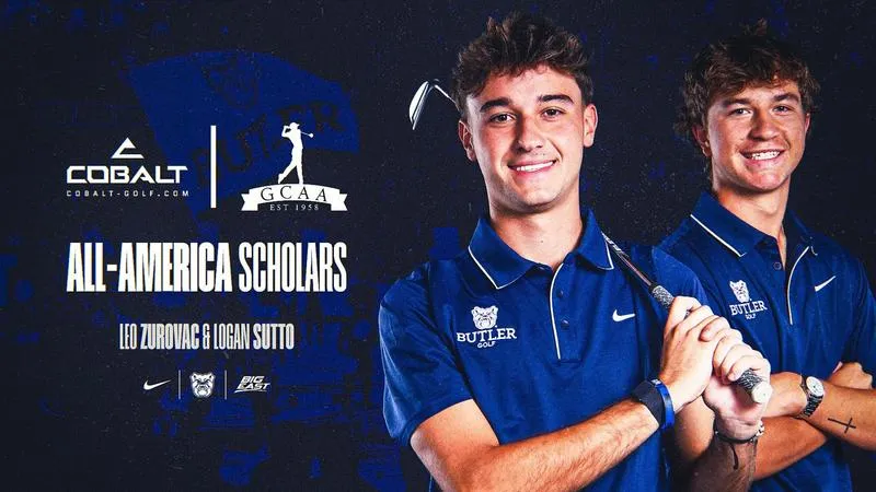 Sutto and Zurovac Named Cobalt Golf All-America Scholars