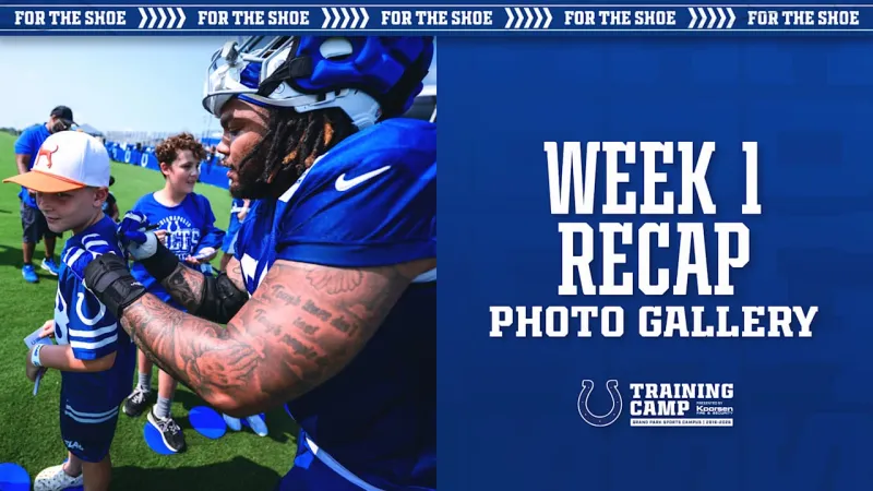 2026 Colts Training Camp: Practice Arrival, August 3 | Photo Gallery