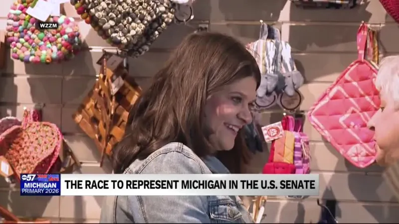 Michigan's Senate primary candidates highlight rift in Democratic Party
