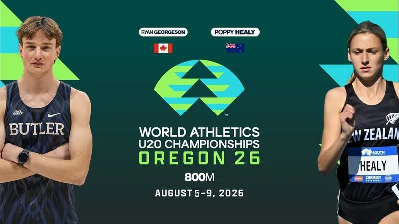 Butler's Healy and Georgeson to Compete at World Athletics U20 Championships Oregon 26