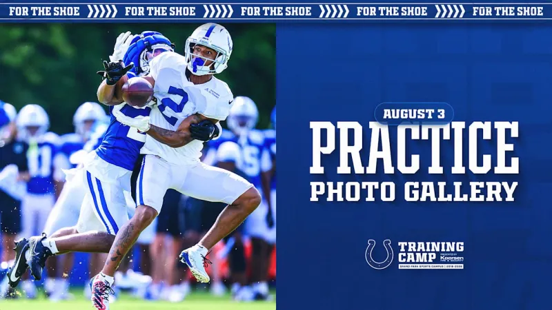 2026 Colts Training Camp Day 6: Practice Highlights | Photo Gallery