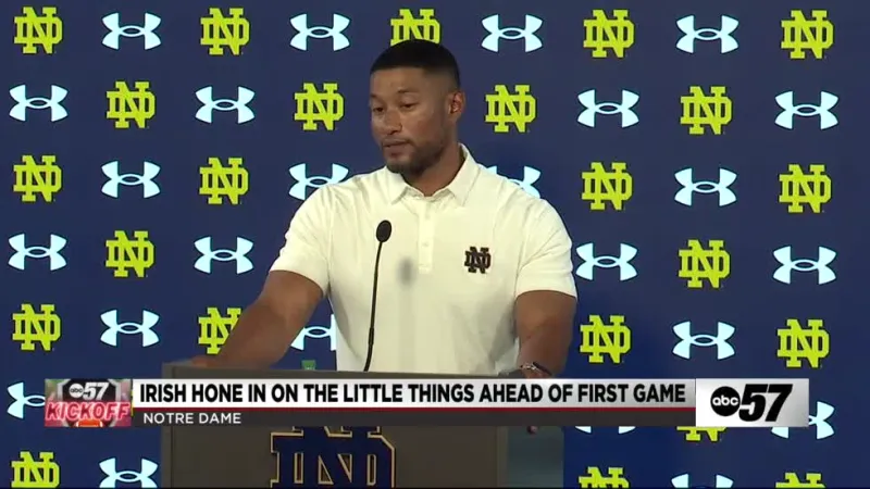 Marcus Freeman focused on preventing slow starts as Notre Dame opens fall camp