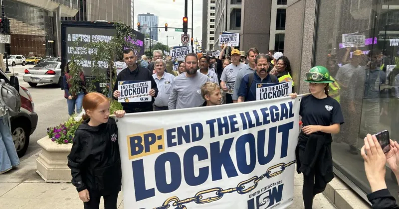 Hammond Teachers Union organizing boycott of BP over lockout at Whiting refinery