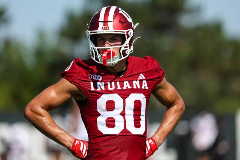 Quotes: Everything IU football's Rolijah Hardy and Charlie Becker said after Thursday's practice