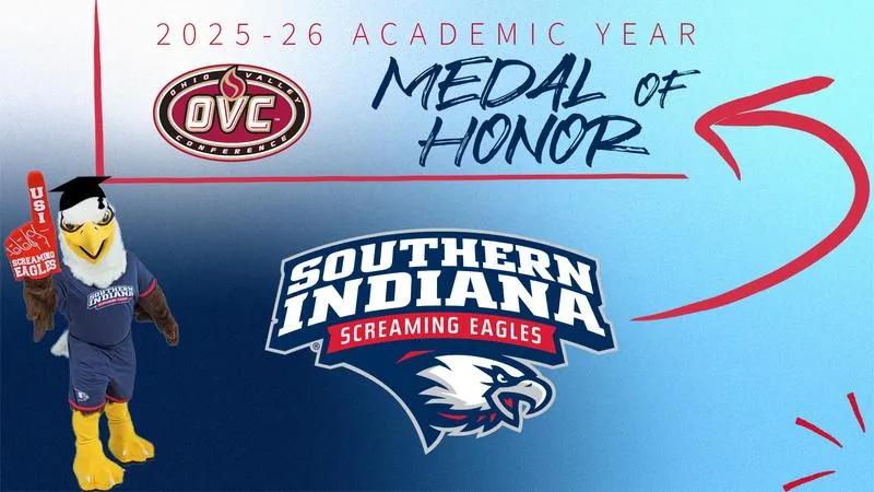 USI student-athletes earn OVC Medals of Honor