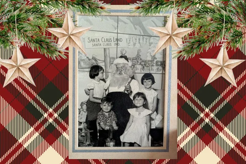 Adorable Santa Claus Land Photo Discovered in EVV Thrift Store