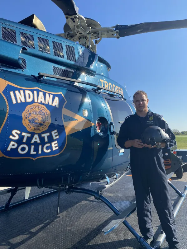 State Police Sergeant and Shelby County Resident Promoted to Lieutenant as Aviation Commander