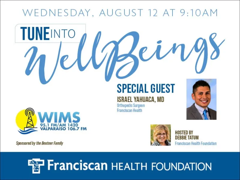 Franciscan Health Foundation back on the air with "Well Beings" and Host Debbie Tatum
