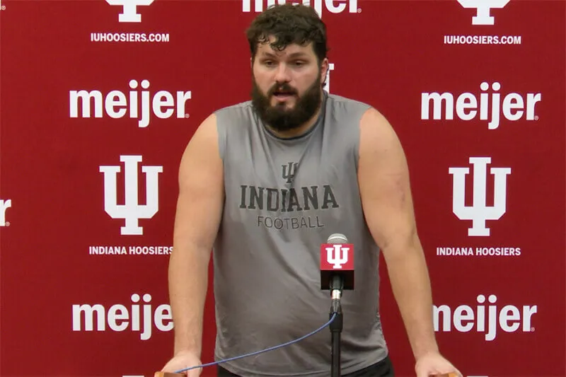 Video: Joe Brunner, Joe Hjelle address the media following IU football practice