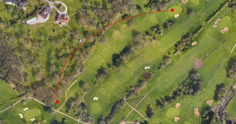 Longest hole-in-one? Golfer aces 411-yard par-four hole