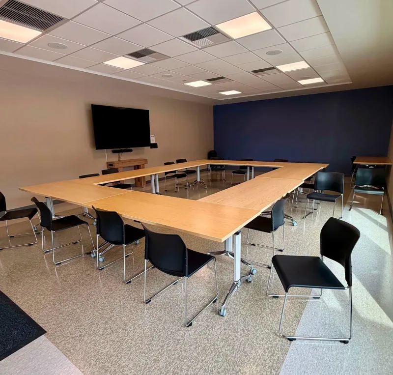 Community Room at Chesterton town hall open to the public as emergency shelter