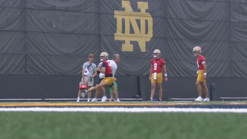 Battle to identify the backup QB a priority at Notre Dame training camp