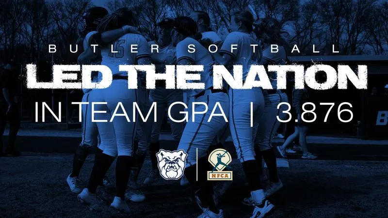 Butler Softball Leads Nation with Easton/NFCA Team GPA Honor
