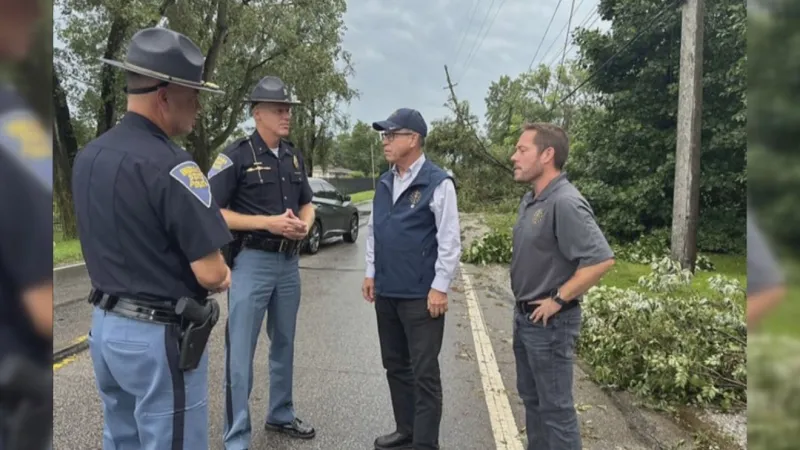 Governor Braun directs state response to storm damage in Indiana
