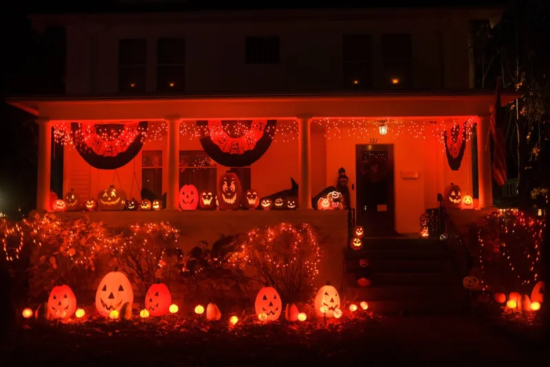 Evansville's Popular Christmas Lights Map is Getting Spooky