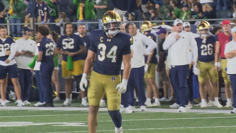 Drayk Bowen focused on leadership in senior season at Notre Dame