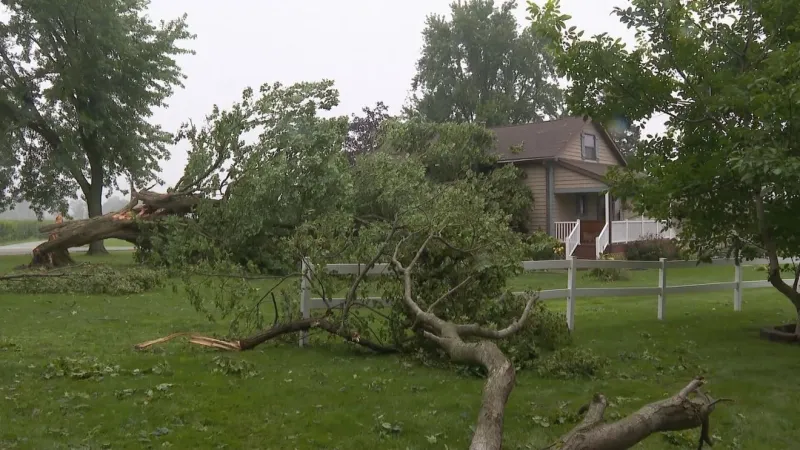 Gov. Braun seeks major disaster declaration after flooding, storm damage in Indiana