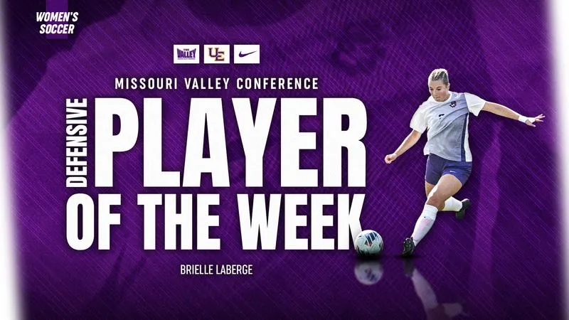 LaBerge Named MVC Defensive Player of the Week