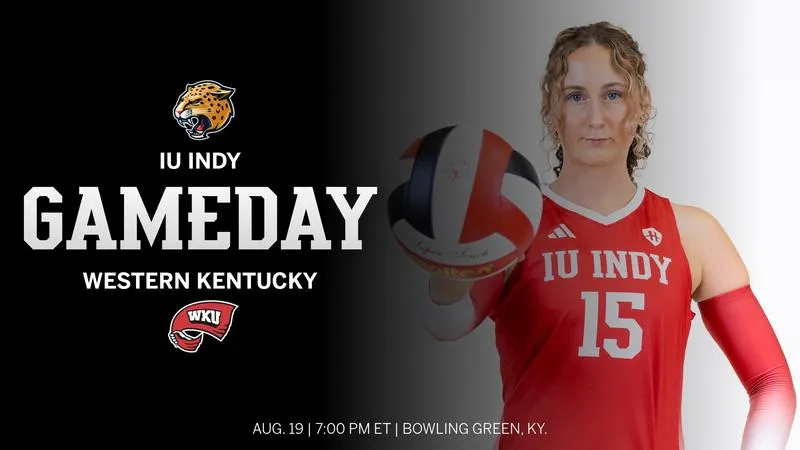 IU INDY VOLLEYBALL TRAVELS TO WESTERN KENTUCKY FOR WEDNESDAY EXHIBITION