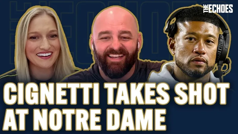 # Mike Golic Jr., Jessica Smetana Question Curt Cignetti's Notre Dame Jab