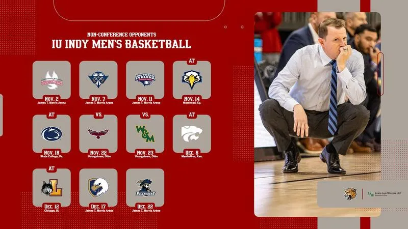 MEN'S BASKETBALL RELEASES 2026 NON-CONFERENCE SCHEDULE