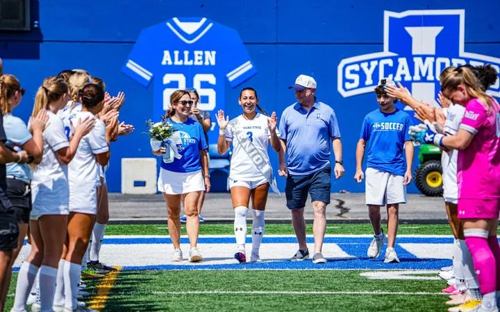 Sycamores Earn 5--1 Senior Day Victory at Memorial Stadium
