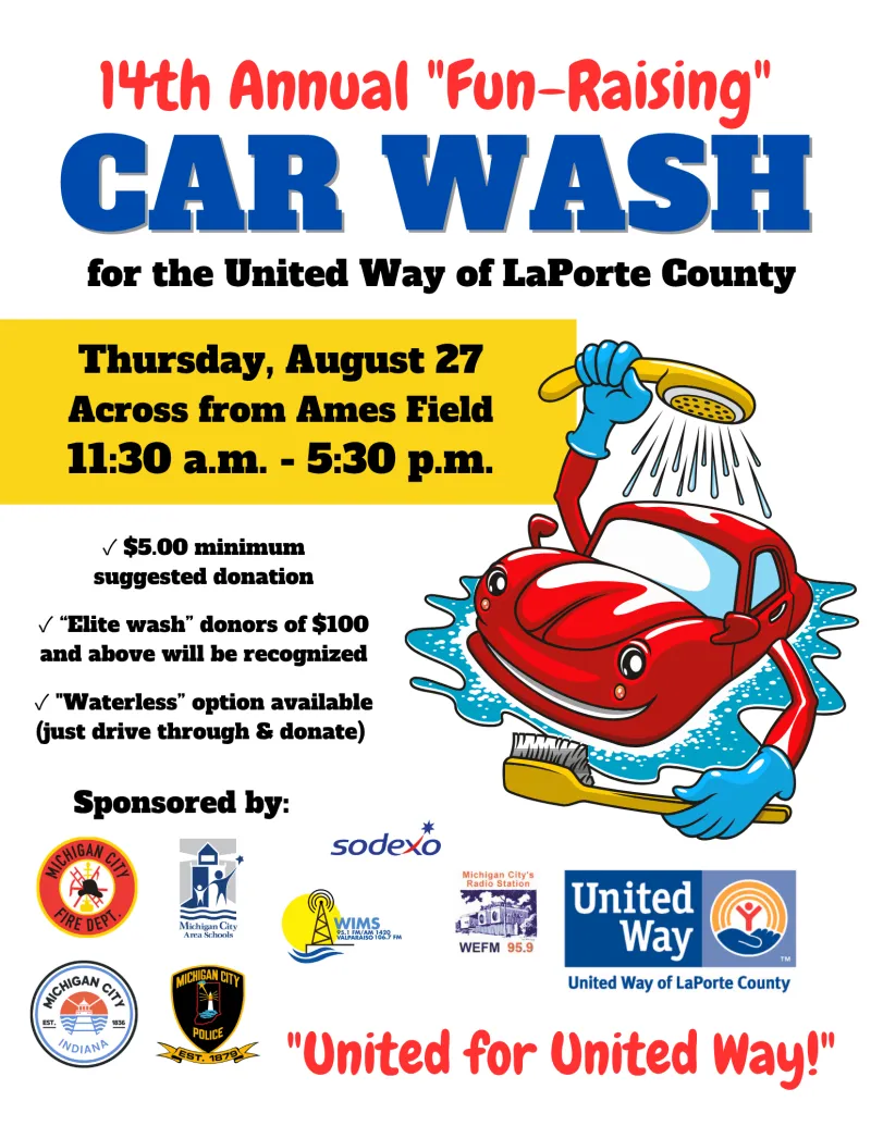 Police, Fire, & Schools to Hold "Fun-Raising" Car Wash on August 27