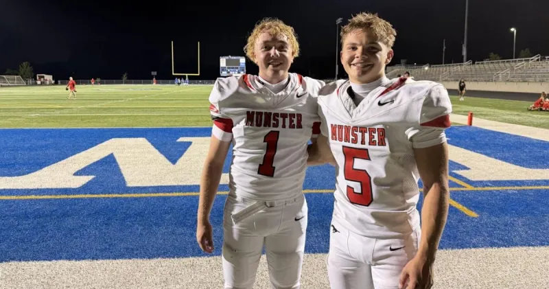Owen Burns' game-winning FG helps Munster beat Lake Central for first time since 2015
