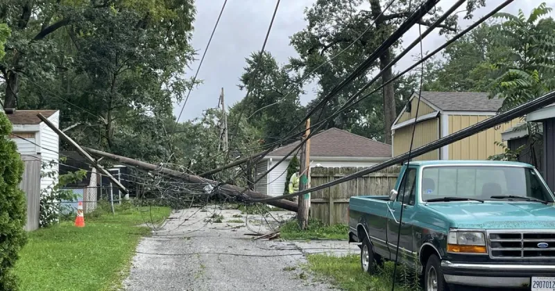 Property owners may have to make repairs before power can be restored