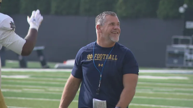 Notre Dame's Defensive line ready to make noise after high impact fall camp