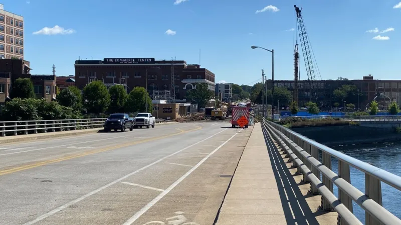 The Colfax Bridge closes for rehabilitation project