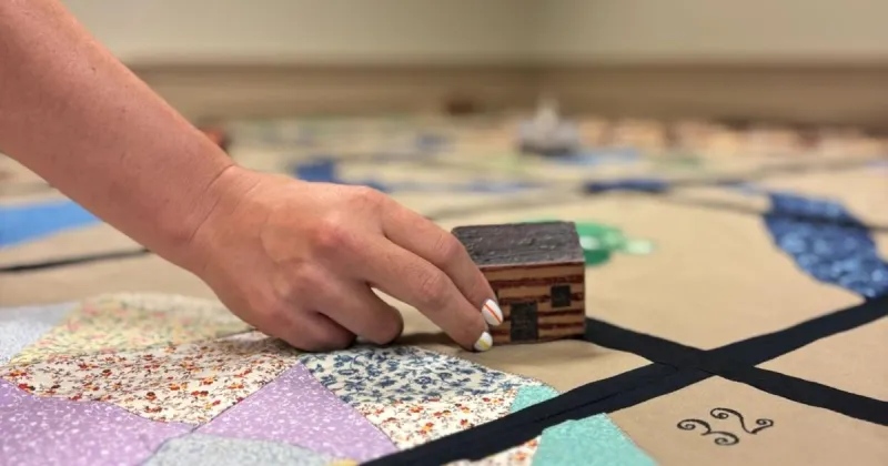 Founding of Indiana game unfolds at the Benjamin Harrison Presidential Site.