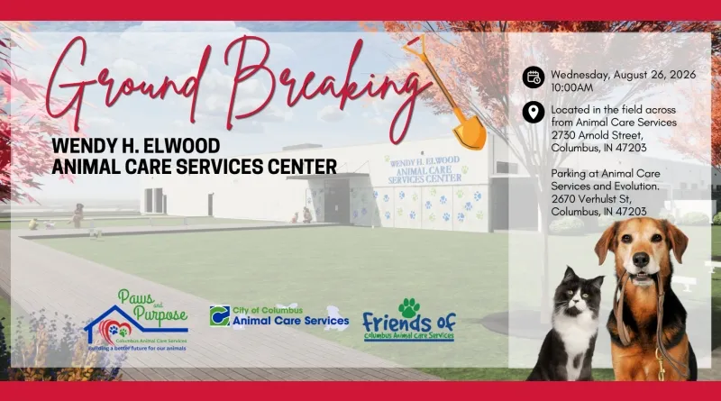 Ground-breaking to be held Wednesday for new Columbus animal shelter