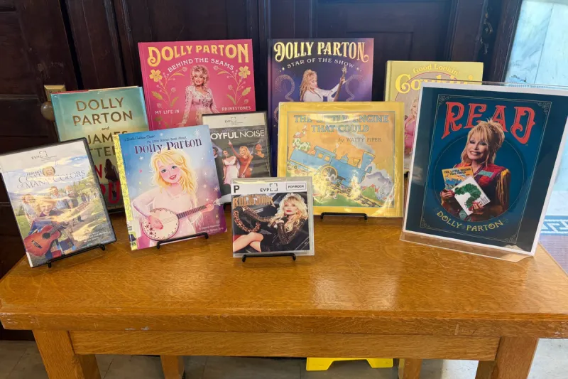 Evansville Libraries Find a Fitting Way to Remember Dolly Parton