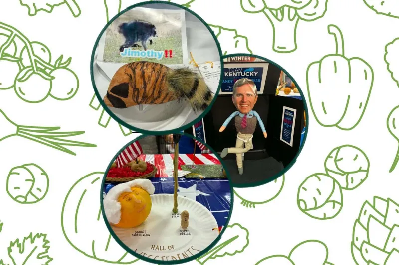 Check Out These Hilarious Vegetable "Critters" at KY State Fair