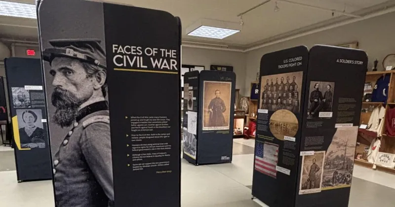 Traveling Civil War exhibit brings Hoosiers' stories to LaPorte County museum