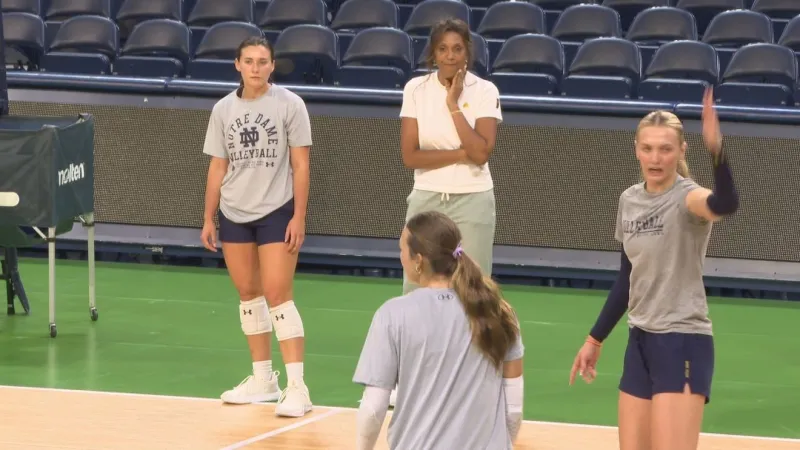 Notre Dame volleyball season begins Friday