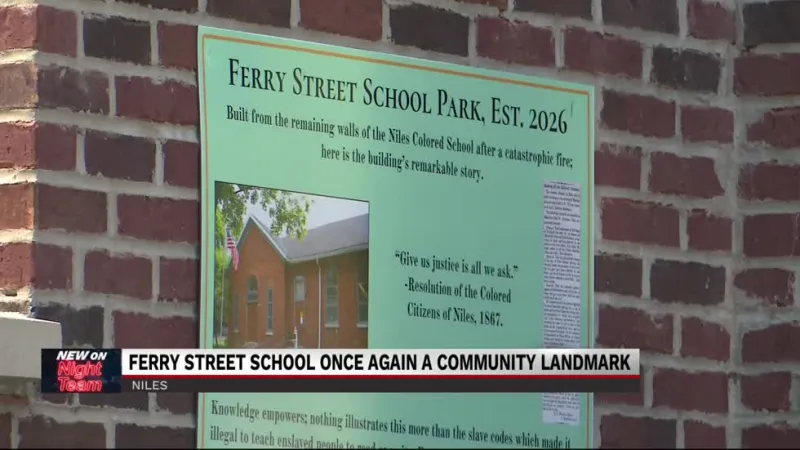 Ferry Street School: From ashes to a community landmark