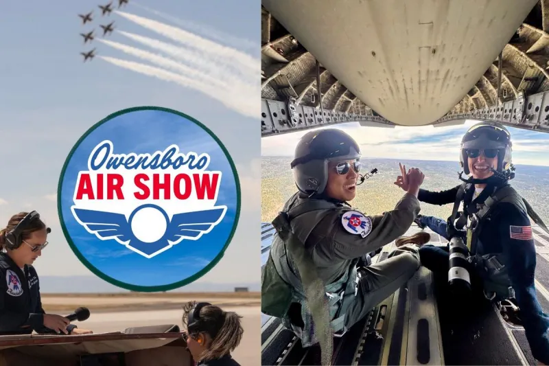 Exclusive: USAF Thunderbird Previews Owensboro Air Show [Listen]