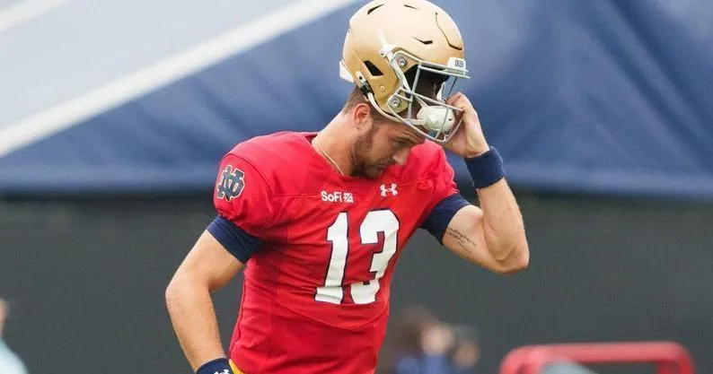 With CJ Carr in command, Notre Dame football could follow NFL trend
