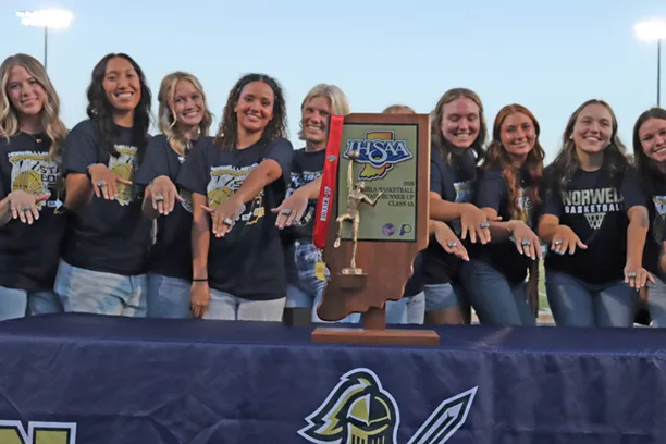 Lady Knights get their rings