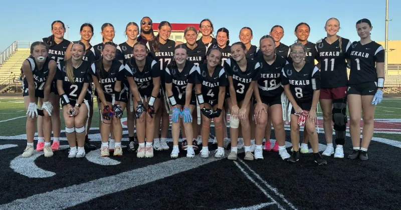 Barons get first-ever girls flag football win