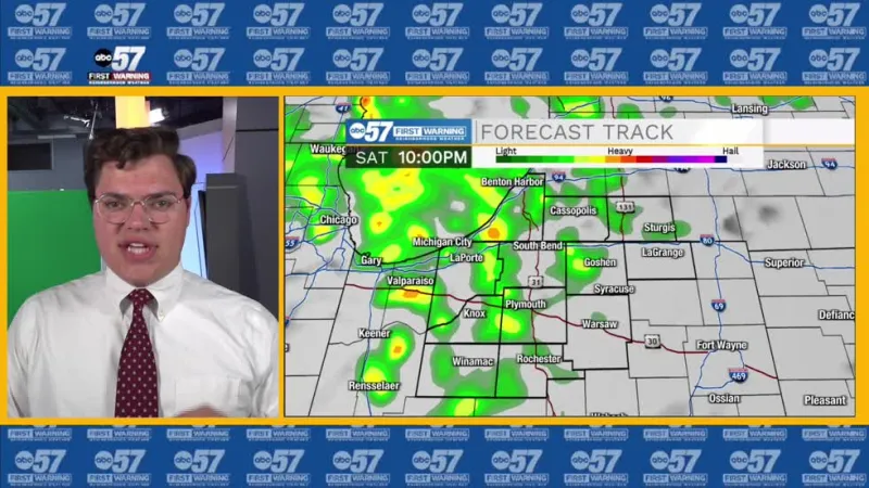 Pleasant day, rain returns tonight