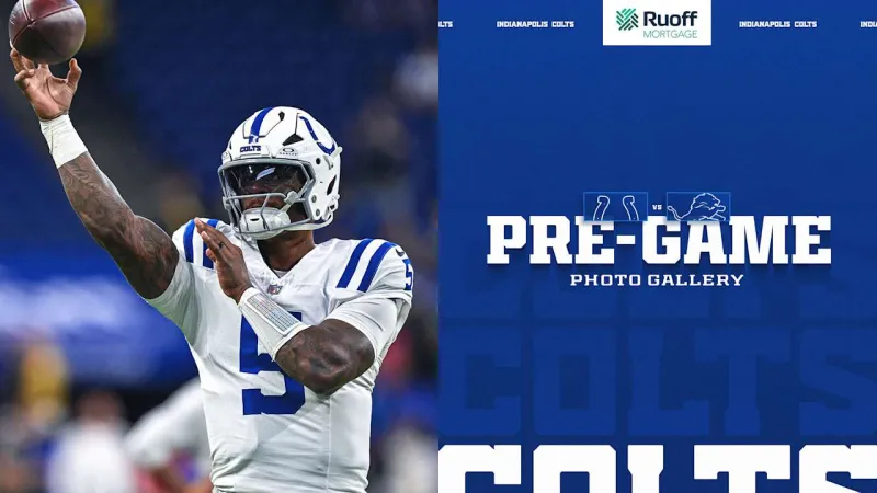 Game Photos: Colts vs. Lions, Preseason Week 3