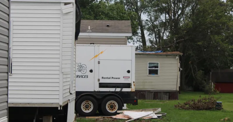Lake Station residents cling to generators nearly 18 days after powerful storm