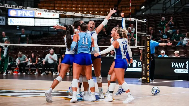 Indiana State volleyball enters Sunday of WMU Tournament 2-0 with win over Green Bay