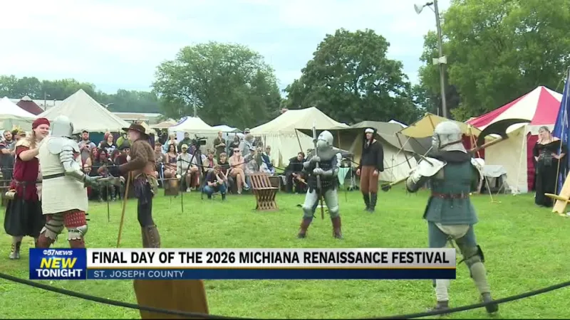 Michiana Renaissance Festival celebrates final day with medieval reenactments and catchy ballads